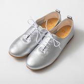 TRAD+/撥水ソフトレザーレースアップシューズ